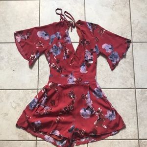 Floral Romper